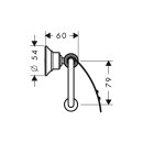 AXOR 42036830 Papierrollenhalter Axor Montreux PN