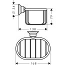 AXOR 42065820 Seifenkorb Axor Montreux Wandversion