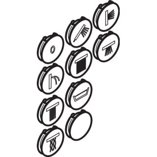 AXOR 95238000 Verbrauchersymbole Rosette Axor