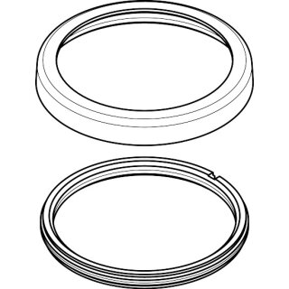 AXOR 95753000 Rosette Axor Brausehalter 3-/4-Loch