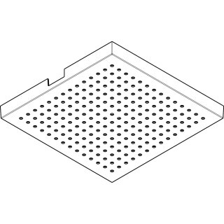 AXOR 95890000 Dekorplatte Axor Starck Kopfbrause