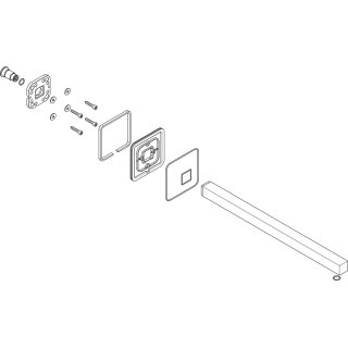 AXOR 95891000 Brausearm Wand Axor Starck