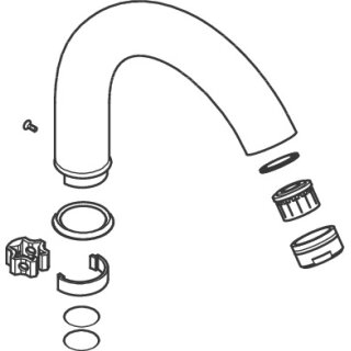 AXOR 96051000 Auslauf Axor Carlton Zweigriff