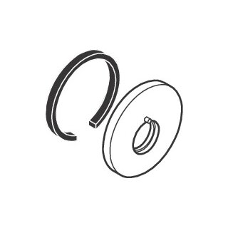 AXOR 96293000 Rosette Axor für Auslauf chrom