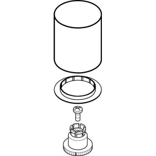 AXOR 96298000 Griff Axor Starck für Wannenmischer
