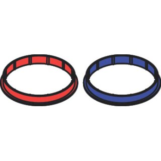 AXOR 96319000 Farbring Axor kalt/warm