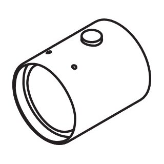 AXOR 96519000 Thermostat-Griff Axor Starck