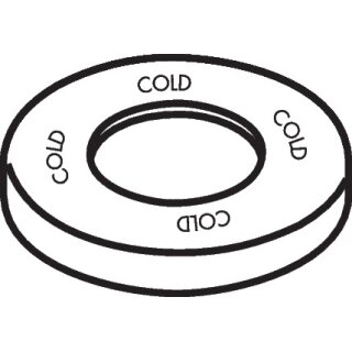 AXOR 96772000 Rosette Axor Citterio 4-Loch