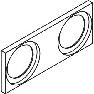 AXOR 96914000 Rosette Axor Waschtischmischer UP