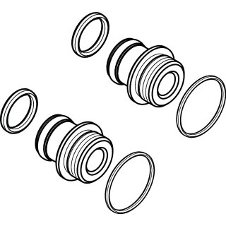 AXOR 97236000 Kugelanschlussnippel Set Axor