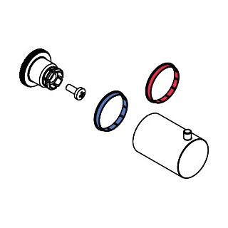 AXOR 97340000 Griff Axor Starck Wasserwand für