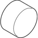 AXOR 97549000 Abdeckung Axor Starck Wandanschluss