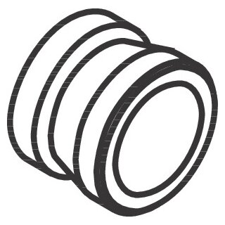 AXOR 97597000 Befestigungsbolzen Axor Citterio