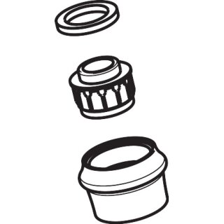 AXOR 98583820 Luftfsprudler Axor Montreux 3-Loch