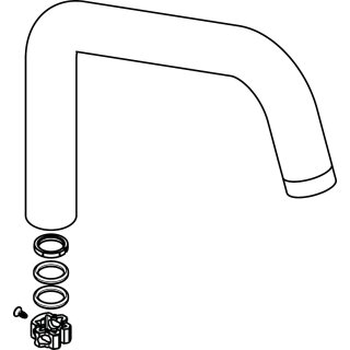 AXOR 98604000 Auslauf komplett Axor Citterio SPTM