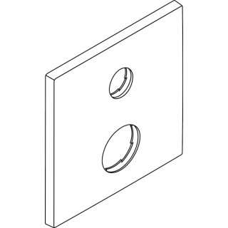 AXOR 98686000 Rosette Axor Massaud Thermostat mit