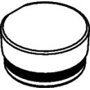 AXOR 98906000 Deckel Axor Citterio Thermotat chrom