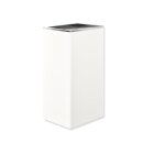 HEWI waste paper bin, stainless steel, white coated, 60...