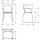Chaise de bain HEWI, H 856 mm, l 545 mm, cadre chrom&eacute; gris anthracite