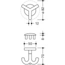 HEWI Dreifachhaken