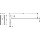 HEWI Mobiler St&uuml;tzklappgriff Mono, Design A