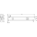 HEWI Mobiler St&uuml;tzklappgriff Duo, Design A