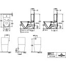 Villeroy &amp; Boch 4672T001 T-WCKombi Subway 3.0 370x710x400mm ov