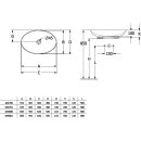 Villeroy &amp; Boch 4A4700AM Aufsatzwaschbecken...