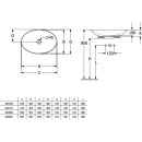 Villeroy &amp; Boch 4A4701AM Aufsatzwaschbecken...