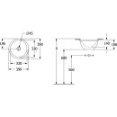 Villeroy &amp; Boch 4A5100R1 UnterbauWT Loop&amp;Friends...