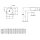 Villeroy &amp; Boch 4A6001R1 EinbauWT Loop&amp;Friends 450x450mm Rund