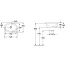 Villeroy &amp; Boch 4A610001 EinbauWT Loop&amp;Friends 4A6100 505x360