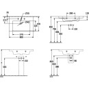 Villeroy &amp; Boch 4A7080R1 Schrankwaschtisch Subway 3.0 800x470