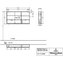 Villeroy &amp; Boch A4551400 Vorbau-Spiegelschrank My View Now