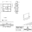 Villeroy &amp; Boch A4568000 Einbau-Spiegelschrank My...