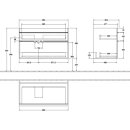 Villeroy &amp; Boch A92701RH WTUS Venticello A92701 953x590x502mm