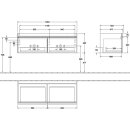 Villeroy &amp; Boch A93901RK WTUS Venticello 01 1253x420x502mm 2