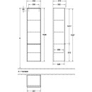 Villeroy &amp; Boch A95111RH Hochschrank Venticello 11