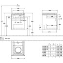 Villeroy &amp; Boch B566L0RK WaschbeckenUS Legato 450x550x500mm m.