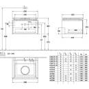 Villeroy &amp; Boch B567L0RH WTUS Legato B567 600x380x500mm m.