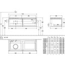 Villeroy &amp; Boch B57900RH WaschbeckenUS Legato...