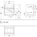 Villeroy &amp; Boch C00700RH WaschbeckenUS Collaro...