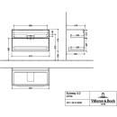 Villeroy &amp; Boch C57001VR WaschbeckenUS Subway 3.0 01 973x576x