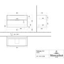 Villeroy &amp; Boch C570L0VL WTUS Subway 3.0 L0 973x576x462mm m.