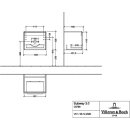 Villeroy &amp; Boch C57900VF WTUS Subway 3.0 00 523x429x432mm 1