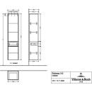 Villeroy &amp; Boch C59000RH Hochschrank Subway 3.0 00 400x1710x