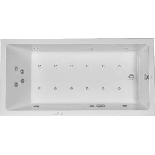 Duravit 76005000000cp1000 Baignoire balnéo Starck 1800x900mm