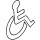Symbole Accessible HEWI,