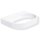 HEWI soap dish holder System 800 K, Plastic signal white