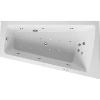 Duravit 760265000cp1000 Baignoire balnéo Paiova 1700x1000mm, blanc